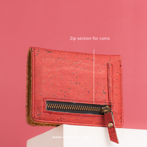 EcoLuxe Duo:Cork Wallet & Candle Gift Set | Sustainable Gifts | Crafted in India